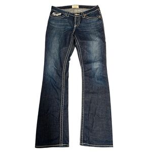 Big Star Women's Boot Cut Jeans - Dark Blue